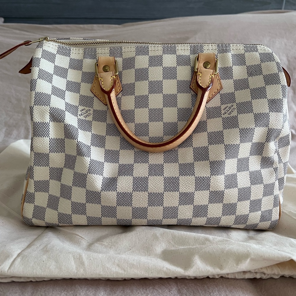 Louis Vuitton Damier Azur Speedy 30 - Picture 2 of 10